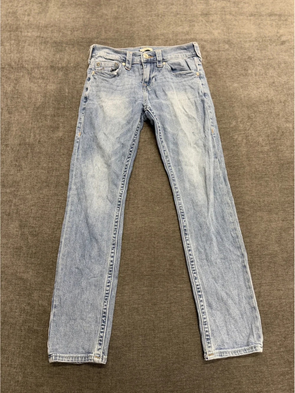 Geno Relaxed Slim Light Blue Denim Jeans Size 28